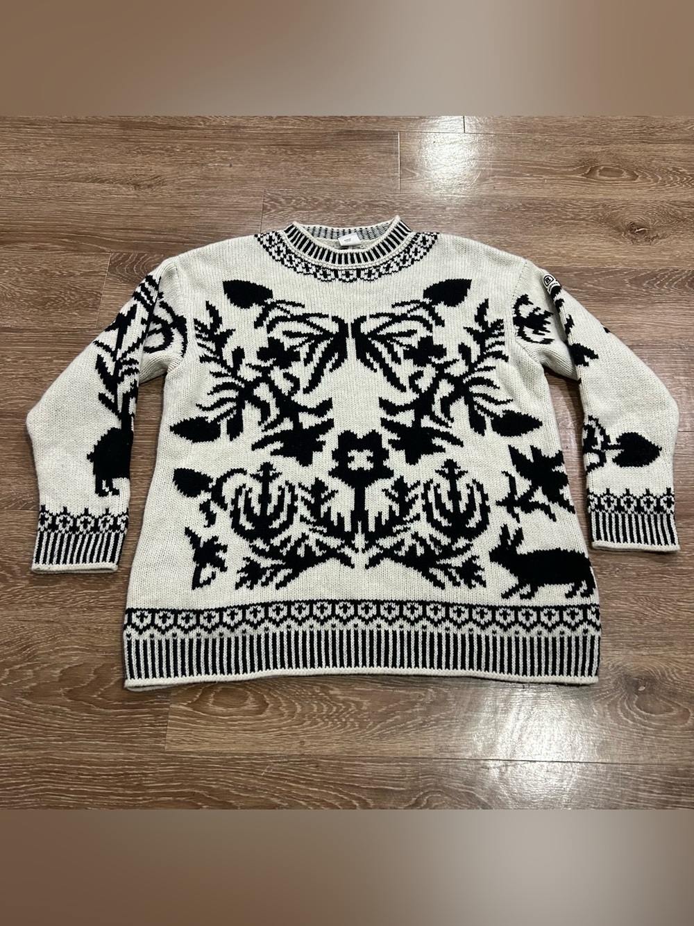 Bogner Off White Wiola Knit Sweater Made In Turkey Size Large Womens Snow Ski